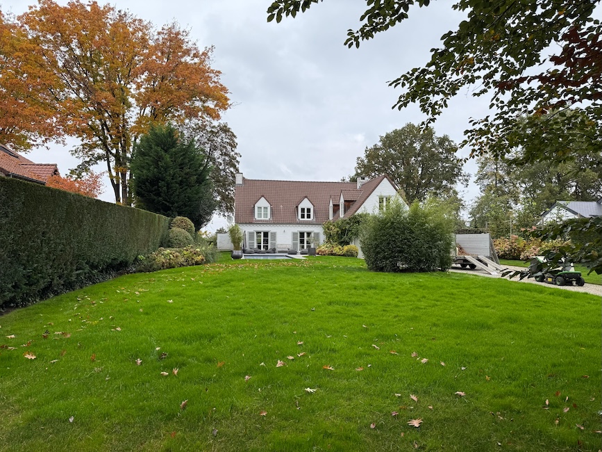 Entretien régulier de gazon dans le Brabant wallon